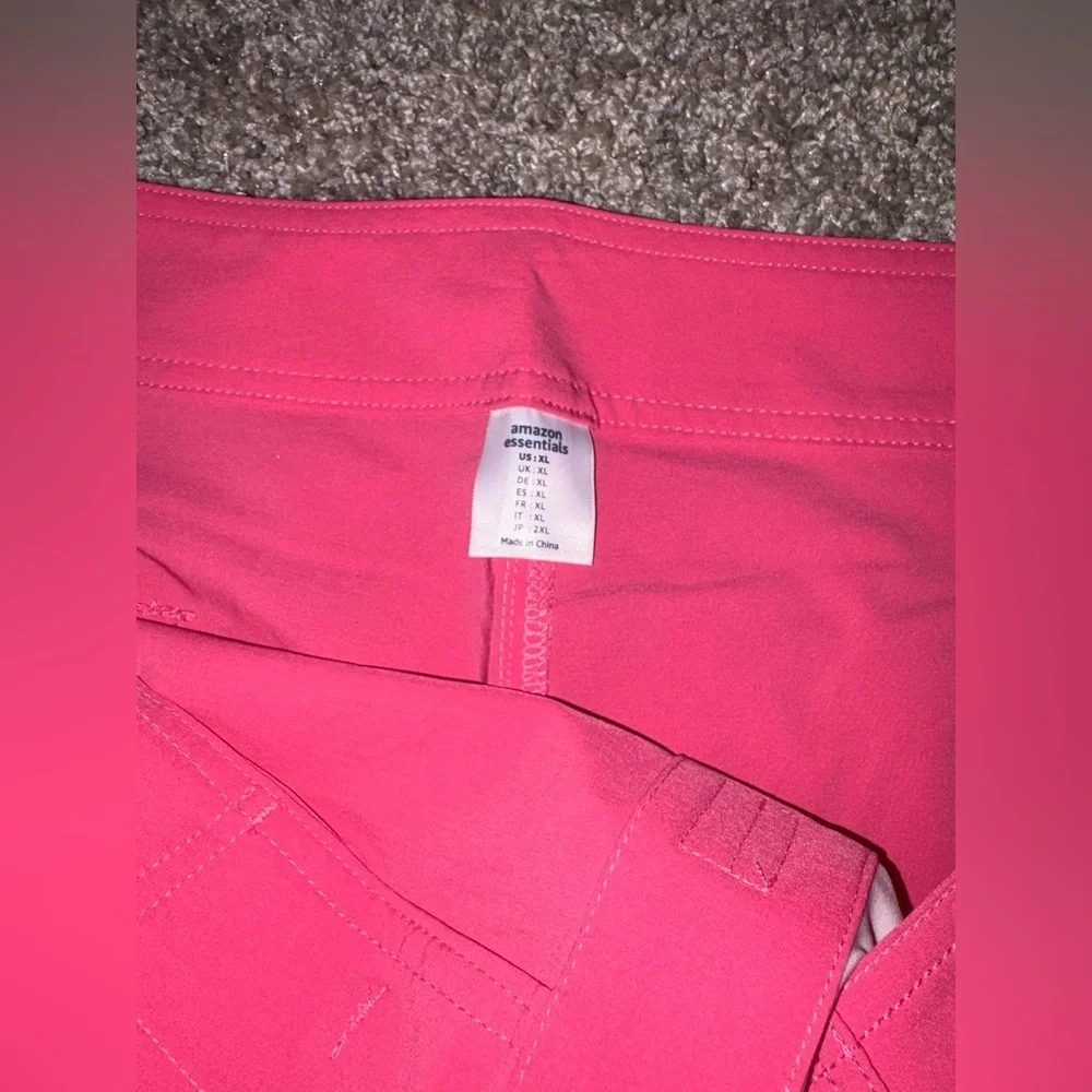 Amazon Essentials Men’s Hot Pink Swim Trunks Board Shorts Size XL NWT